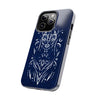 Artistic Tough Phone Case - Tribal Cat Design