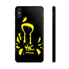 Tough Phone Cases - Durable Protection with Edgy Yellow Design