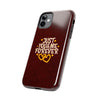 Tough Phone Case - "Just You & Me Forever" Design - Perfect for Couples and Anniversaries