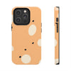 Abstract Polka Dot Tough Phone Case - Durable Protective Cover for Stylish Communication