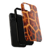 Animal Print Tough Phone Case - Giraffe Inspired Design