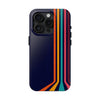 Retro Rainbow Tough Phone Case - Durable Protection for Your Device