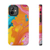 Vibrant Abstract Tough Phone Case | Colorful Protective Cover for Trendsetters