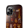 Colorful Animal-Inspired Tough Phone Case - Durable Protection for Animal Lovers