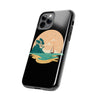 Tough Phone Case - Serene Sailing Sunset Design