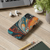 Vibrant Marble Tough Phone Case - Unique Artistic Design for Protection