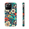 Flower Power Tough Phone Cases - Vibrant Floral Design