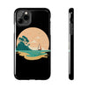 Tough Phone Case - Serene Sailing Sunset Design