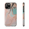 Artistic Marble Tough Phone Case - Stylish & Durable Protection