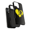 Broken Heart Tough Phone Case - Durable Design for Trendsetters