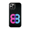 Bold Number 88 Tough Phone Case - Durable Protection with Vibrant Design