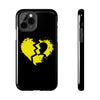 Broken Heart Tough Phone Case - Durable Design for Trendsetters