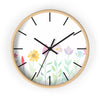 Floral Garden Wall Clock - Charming Home Decor for Nature Lovers