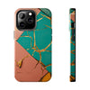 Stylish Tough Phone Cases with Elegant Geometric Design