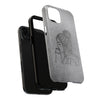 Stylish Tough Phone Cases with Artful Line Drawing - Perfect Gift for Teens and Young Adults