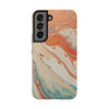 Artistic Tough Phone Cases – Colorful Abstract Marble Design