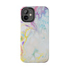 Colorful Marble Tough Phone Case - Durable and Stylish Protection