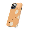 Abstract Polka Dot Tough Phone Case - Durable Protective Cover for Stylish Communication