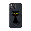 Halloween Black Cat Tough Phone Case