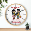 Sister Like Wifi Cute Wall Clock – Perfect Gift for Sisters & Friends