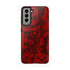 Bold Red Abstract Tough Phone Case - Durable & Unique Protection