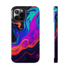 Vibrant Abstract Tough Phone Cases - Shockproof Protection with Colorful Design