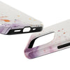 Artistic Tough Phone Cases - Vibrant Watercolor Splash Design