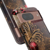 Elegant Holiday Phone Case with Gold Accents