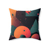 Abstract Geometric Art Pillow | Modern Decor for Home and Office