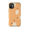 Abstract Polka Dot Tough Phone Case - Durable Protective Cover for Stylish Communication