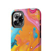 Vibrant Abstract Tough Phone Case | Colorful Protective Cover for Trendsetters