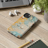 Artistic Marble Tough Phone Case - Stylish and Durable Protection