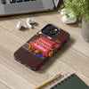 Inspirational Tough Phone Case - Dream Believe Achieve Design