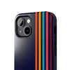 Retro Rainbow Tough Phone Case - Durable Protection for Your Device