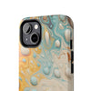 Artistic Marble Tough Phone Case - Stylish and Durable Protection