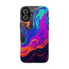 Vibrant Abstract Tough Phone Cases - Shockproof Protection with Colorful Design