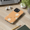 Abstract Polka Dot Tough Phone Case - Durable Protective Cover for Stylish Communication