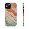 Artistic Tough Phone Cases – Colorful Abstract Marble Design