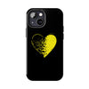 Bold Heart Tough Phone Case - Durable & Stylish Protection for Your Device