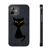 Halloween Black Cat Tough Phone Case