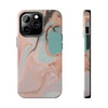 Artistic Marble Tough Phone Case - Stylish & Durable Protection