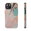 Artistic Marble Tough Phone Case - Stylish & Durable Protection