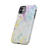 Colorful Marble Tough Phone Case - Durable and Stylish Protection