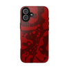 Bold Red Abstract Tough Phone Case - Durable & Unique Protection