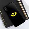 Mystic Eye Tough Phone Case - Durable Black Protector for Trendsetters