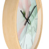 Elegant Floral Wall Clock - Modern Home Decor