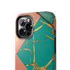 Stylish Tough Phone Cases with Elegant Geometric Design