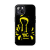 Tough Phone Cases - Durable Protection with Edgy Yellow Design