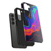 Vibrant Abstract Tough Phone Cases - Shockproof Protection with Colorful Design