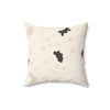 Cozy Bear Print Throw Pillow – Perfect for Home Decor